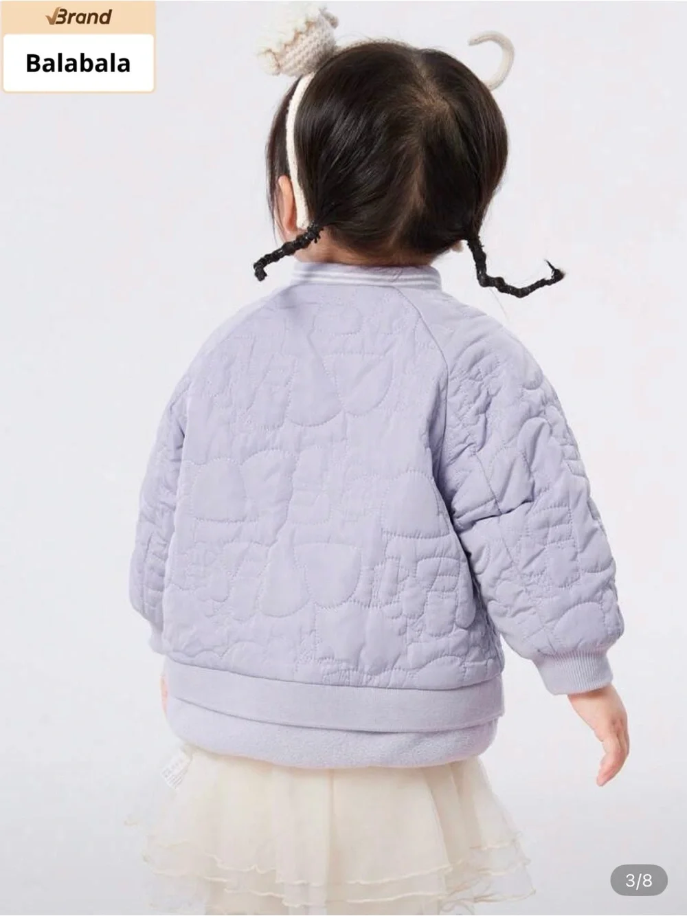 Balabala Quilted Baby Jacket size3T
